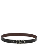 Cinturón de gancini reversible y ajustable de Ferragamo
