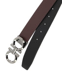 Cinturón de gancini reversible y ajustable de Ferragamo