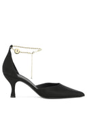 Ferragamo Pumps With Ankle Chain