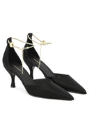 Ferragamo Pumps With Ankle Chain