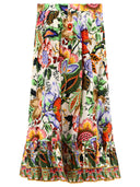Gonna etro con stampa bouquet