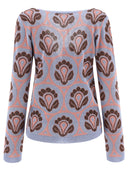 Etro Jacquard Knit Cardigan
