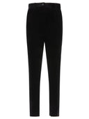 Dolce & Gabbana Velvet Cigarette Trousers
