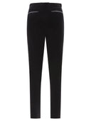 Dolce & Gabbana Velvet Cigarette Trousers
