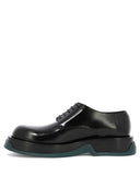 Jil Sander Lace Up Shoes With Contrasting Sole