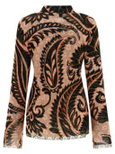 Etro Printed Tulle Shirt