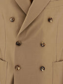 Lardini Unlined Double Breasted Blazer