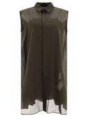 Sacai Voir à travers la robe de chemise