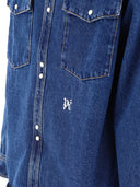 Palm Angels "Lw Monogram" Overshirt Jacket