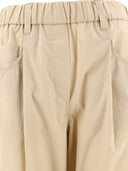 Pantaloni Brunello Cucinelli con linguetta brillante