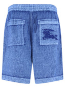 Burberry Linen Shorts With Drawstrings