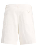 Valentino Shorts With Rubberised V Detail