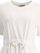 Herno Dress With Drawstring At Waist