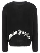 Palm Angels "Curved Logo" Sweater