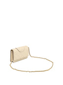 Tory Burch "Fleming Soft" Wallet With Chain