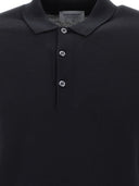 John Smedley "Belper" Merino Wool Polo Shirt