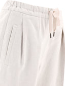 Brunello Cucinelli "Slouchy" Gabardine Trousers