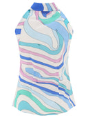 Emilio Pucci Marmo Print Top