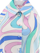 Emilio Pucci Marmo Print Top