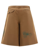Comme Des Garçons Shirt Short With Varnish Print
