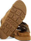 Mou Double Buckle Sandals