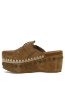 Mou Suede Clogs