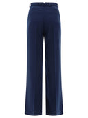 F.It Tailored Trousers With Pressed Crease
