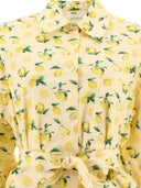 Max Mara Sportmax "Boero" Printed Poplin Shirt Dress