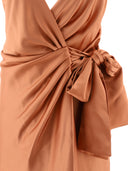 Pinko Elegant Hammered Satin Dress