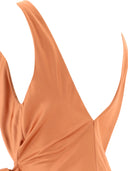 Pinko Elegant Hammered Satin Dress