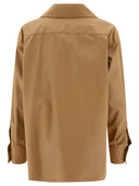 Max Mara "Ulrico" Cotton Canvas Oversized Blouse