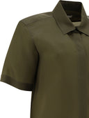 Max Mara "Acanto" Organza Shirt With Logo