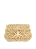 Tory Burch "Reva" Raffia Clutch