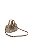 Burberry "Bowling Mini" Check Handbag