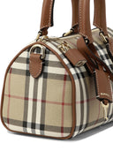 Burberry "Bowling Mini" Check Handbag