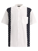 Comme Des Garçons Homme Shirt With Polka Dots Inserts