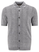 Brunello Cucinelli Textured Rib Knit Shirt