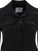 Courrèges Twill Overshirt Trucker Jacket