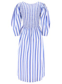 Ganni Striped Smock Dress