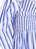 Ganni Striped Smock Dress