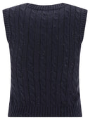 Brunello Cucinelli Dazzling Cables Knit Top