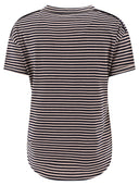 Brunello Cucinelli Striped Jersey T Shirt With Monili