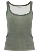 Max Mara "Bastia" Ribbed Silk Tank Top