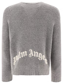 Palm Angels "Curved Logo" Sweater
