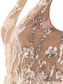 Self Portrait "Sequin Flower" Dress
