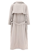 Brunello Cucinelli Techno Canvas Coat With Shiny Details