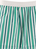 Ganni Striped Elasticated Shorts