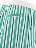 Ganni Striped Elasticated Shorts