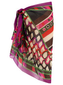 Emilio Pucci Vivara Print Cotton Sarong