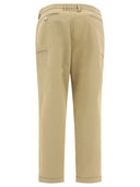 Human Made Chino Trousers With Embroidered Logo